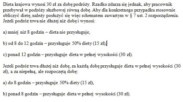 Ile przysługuje diety w delegacji? Sprawdź, aby nie stracić!