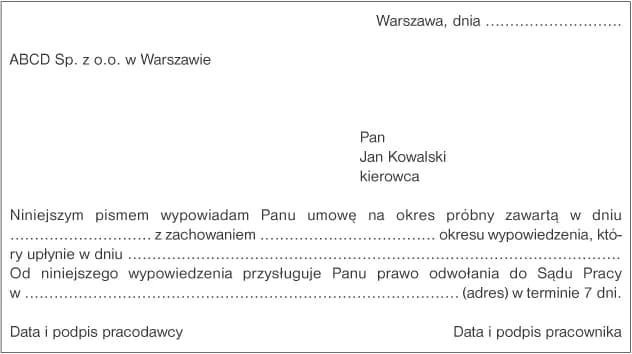 Co jeśli pracownik nie podpisze wypowiedzenia? Skutki i porady prawne
